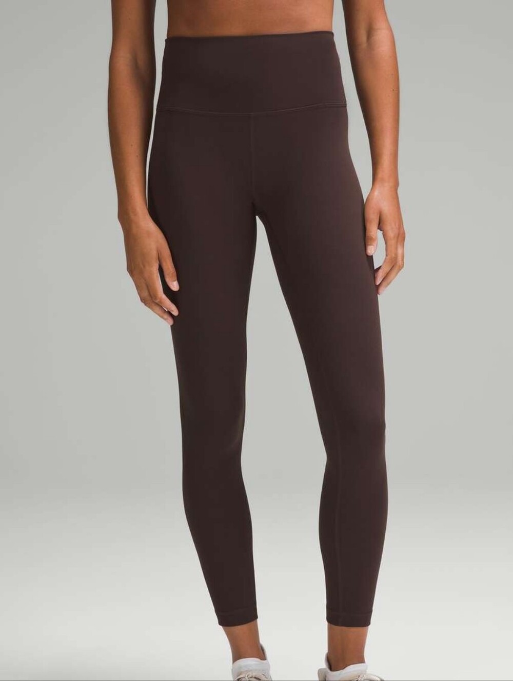 Lululemon Wunder Train High-Rise Tight 25", Size 2, Brown